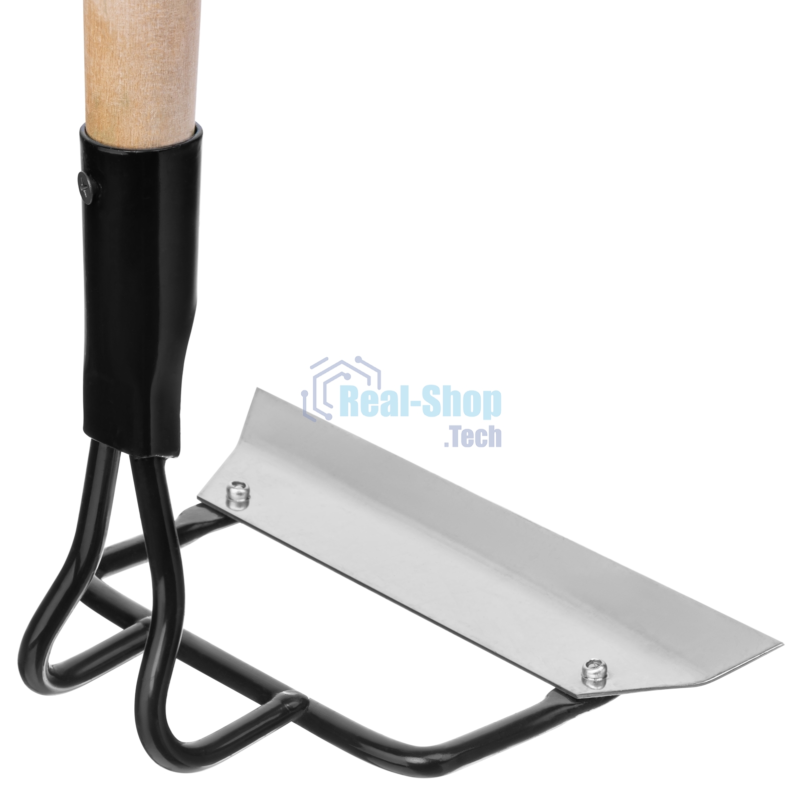 Мотыга Сибртех из нержавеющей стали 200x50 мм с черенком