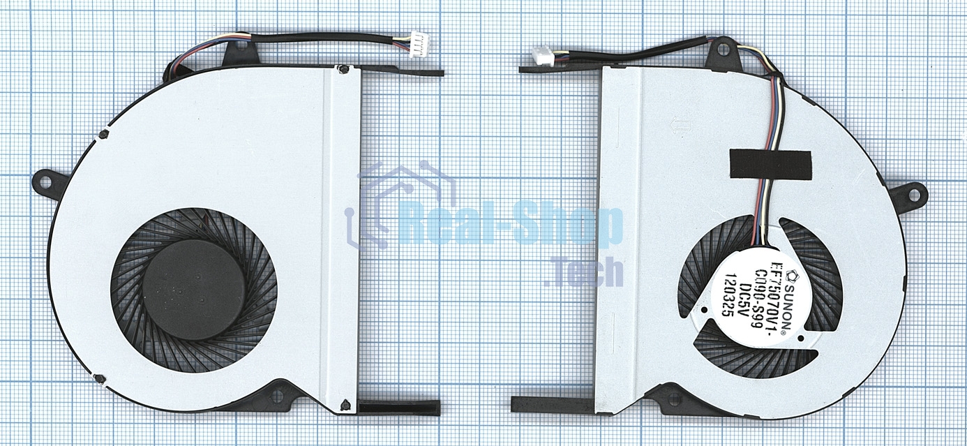 Вентилятор (кулер) для ноутбука Asus F401 X401 VER-1