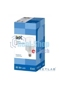 Лампа светодиодная IEK LLE-HP-80-230-65-E40 HP 80Вт 230В 6500К E40