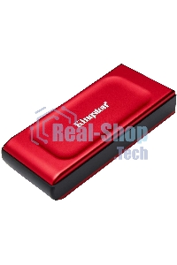 Внешний SSD Kingston XS1000, 1TB, USB 3.2 Gen 2 Type-C, R/W 1050/1000, красный