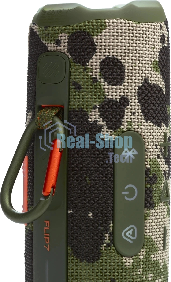 Колонка портативная JBL FLIP 7 камуфляж 25W 1.0 BT 1800mAh (JBLFLIP7SQUAD)