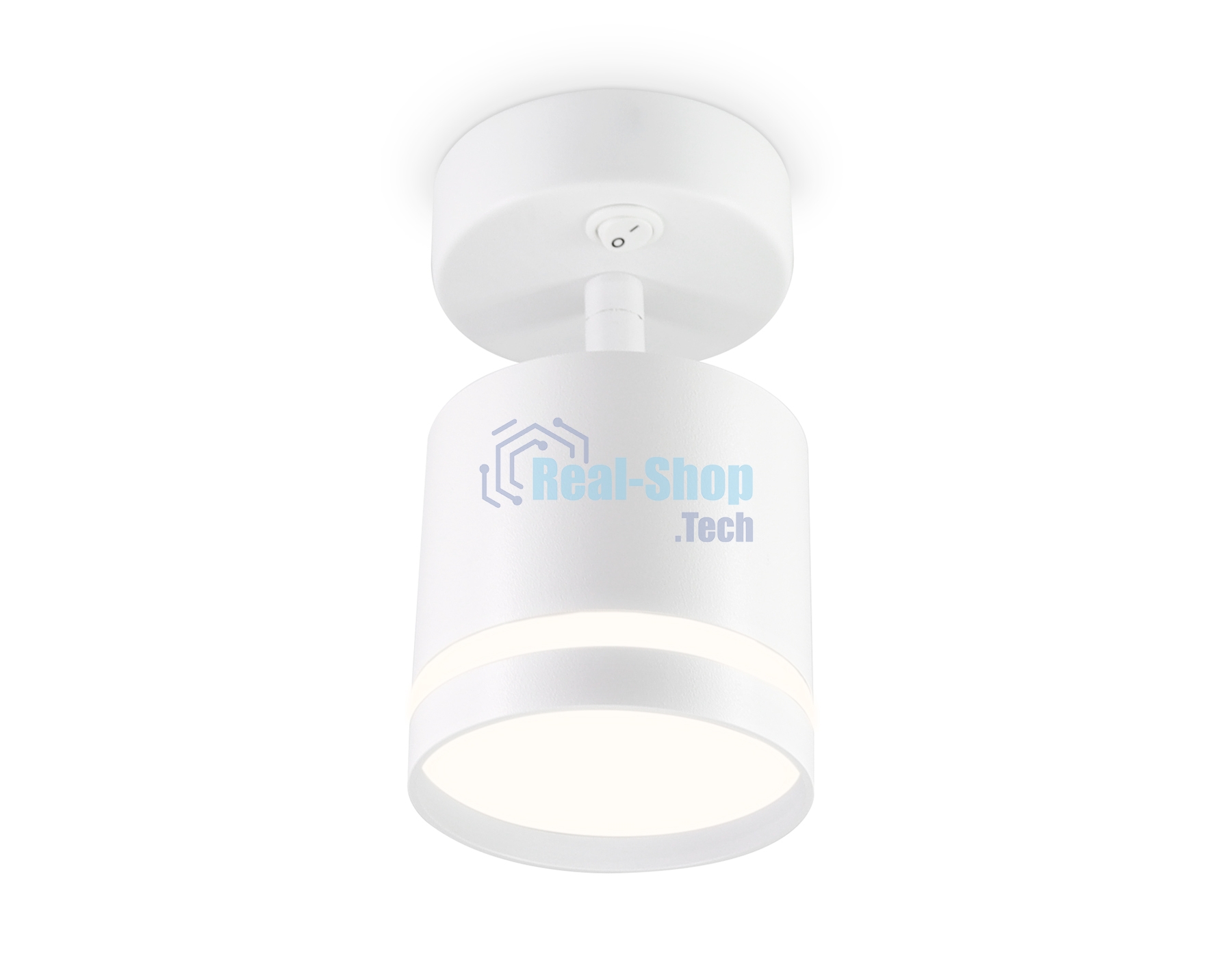 Накладной поворотный спот Ambrella light TA1411 WH белый GX53 max 12W 82*80*150