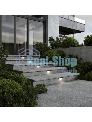 40163/LED / Светильник светодиодный Черный 4000К / Подсветка для лестниц