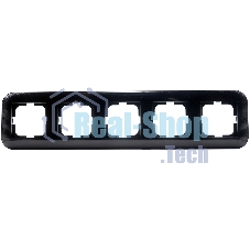 Ovivo Рамка 5-местн. ЛОФТ (LOFT), черный, 404-010008-250