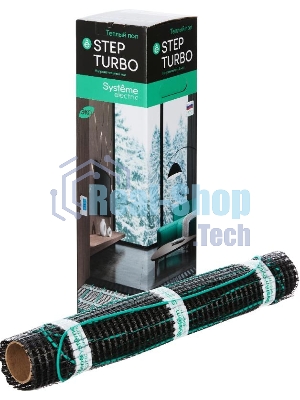 Теплый пол (мат нагревательный) STEP TURBO STM200070, 200 Вт/м2, 1400 Вт, 7 м2