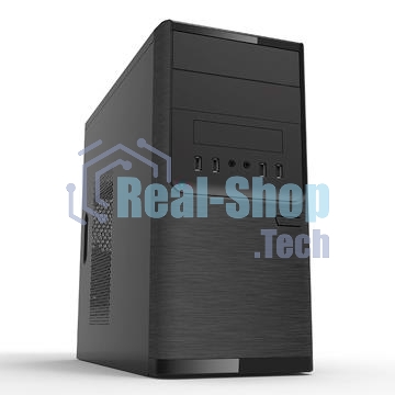 Компьютерный корпус InWin POWERMAN ES701BK USB 3.0 (Mini Tower, mATX, 450W PM-450ATX, USB 3.0x2, USBx2 + Audio, черный)
