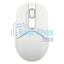 Мышь беспроводная A4Tech Fstyler FG12 белый, 1200 dpi, радиоканал, USB, кнопки - 3