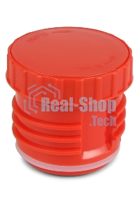 Термос Starwind 20-1000 1 л, серебристый/красный, картонная коробка