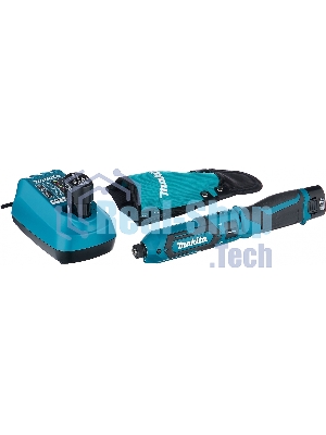 Отвертка аккумуляторная MAKITA TD022DSEак уд 7.2В 2х1Ач Li-Ion 2450об/м 25Нм 1/4'' 0.56кг сумка подсветка