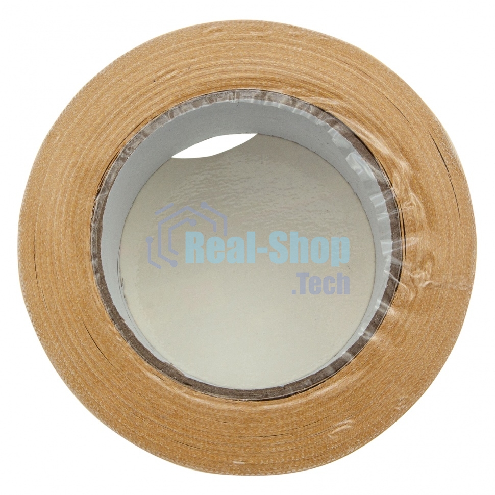 Лента клейкая двусторонняя Сибртех, 50мм х 25м, на тканевой основе