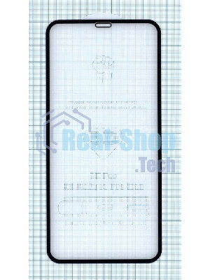 Защитное стекло 4D для Apple iPhone XS Max черный