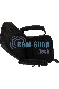 Кресло руководителя Бюрократ CH 002 Fabric 3C11 черный, крестов. пластик