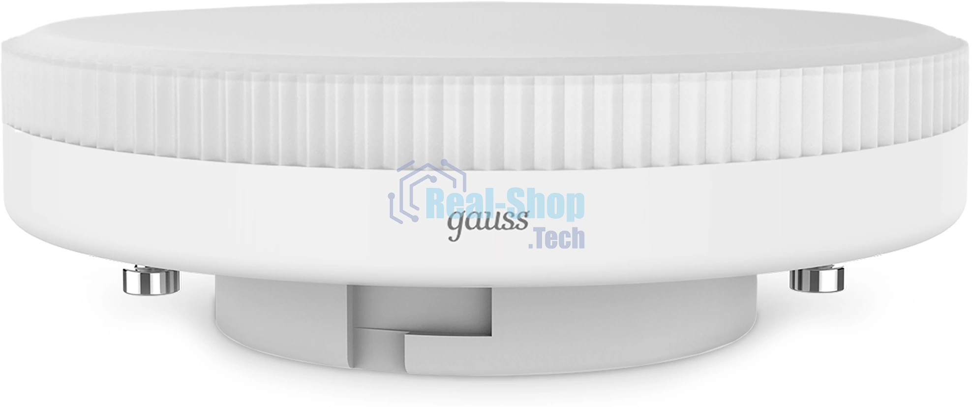 Лампа светодиодная Gauss 108008308 8Вт цок.:GX53 таблетка 150B св.свеч.бел.хол. GX53 (упак.:10шт)