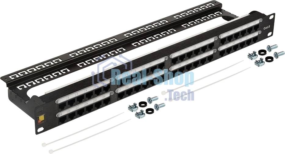 Патч-панель Lanmaster LAN-PPC48U6 19