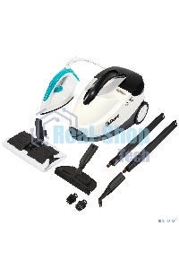 Пароочиститель Bort BDR-2500-RR-Iron, напольный, 2,3 кВт., давление 4 бар, пар 45 г/мин., t-пара 143 °С., бак 1.5 л.