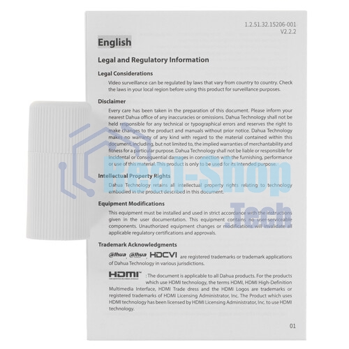 Камера видеонаблюдения IP Dahua DH-IPC-HFW1239SP-A-LED-0280B-S5 2.8-2.8мм цв. (DH-IPC-HFW1239SP-A-LED-0280BS5)