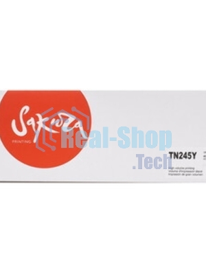 Картридж лазерный Sakura TN245C для Brother HL-3140/3150/3170, DCP-9020, MFC-9140/9330/9340, желтый, 2 200к.
