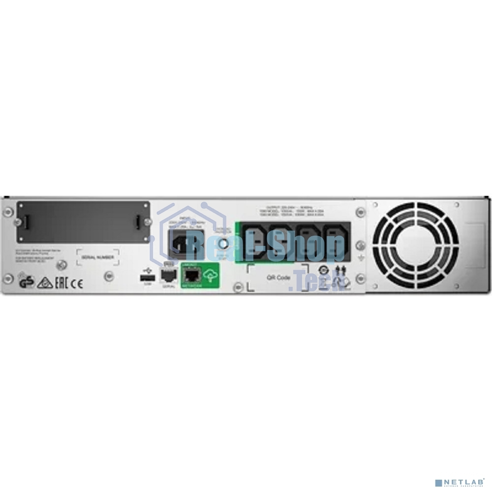 Источник бесперебойного питания APC Smart-UPS SMT1000RMI2UC/1000ВА/700Вт/4xIEC320 С13