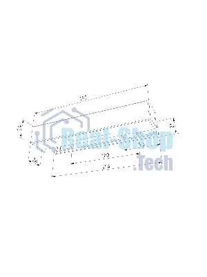 40163/LED / Светильник светодиодный Черный 4000К / Подсветка для лестниц