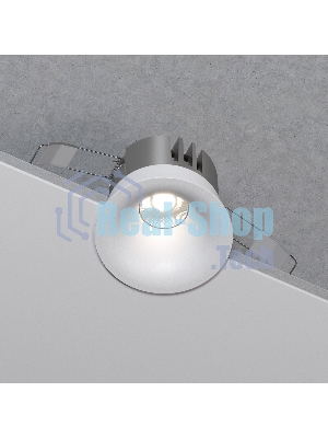 25070/LED 15W 4000K / светильник встраиваемый светодиодный / белый