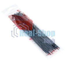 Хомут P6.6 стандартный (ч), 3.6x200 (50шт) PROxima FlexLock