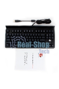 Клавиатура проводная Gembird KB-G520L, USB, черный