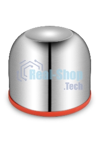 Термос Starwind 20-1000 1 л, серебристый/красный, картонная коробка