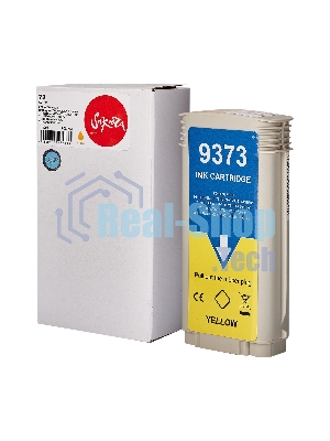 Картридж струйный Sakura C9373A (№72 Yellow) для HP, желтый, 130 мл.