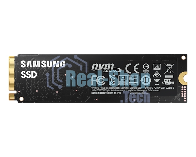 Накопитель SSD Samsung 980 MZ-V8V500BW, 500Gb, PCIe 3.0 x4, M.2 2280, NVMe, R/W 3100/2600