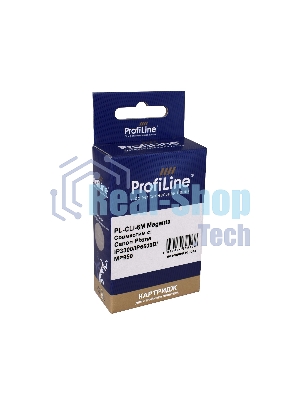 Картридж струйный ProfiLine PL-CLI-8M для принтеров Canon Pixma iP3300/iP6600D/MP950 с чипом Magenta водн