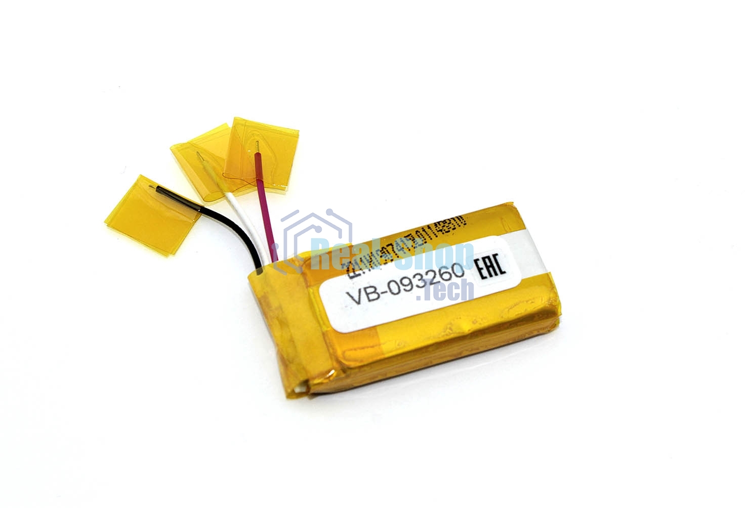 Аккумуляторная батарея CameronSino CS-JBT225SL для JBL Tune 225 TWS Charging Case 3.7V 350mAh / 1.30