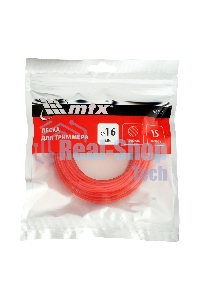 Леска для триммера MTX круглая 1,6 мм х 15 м