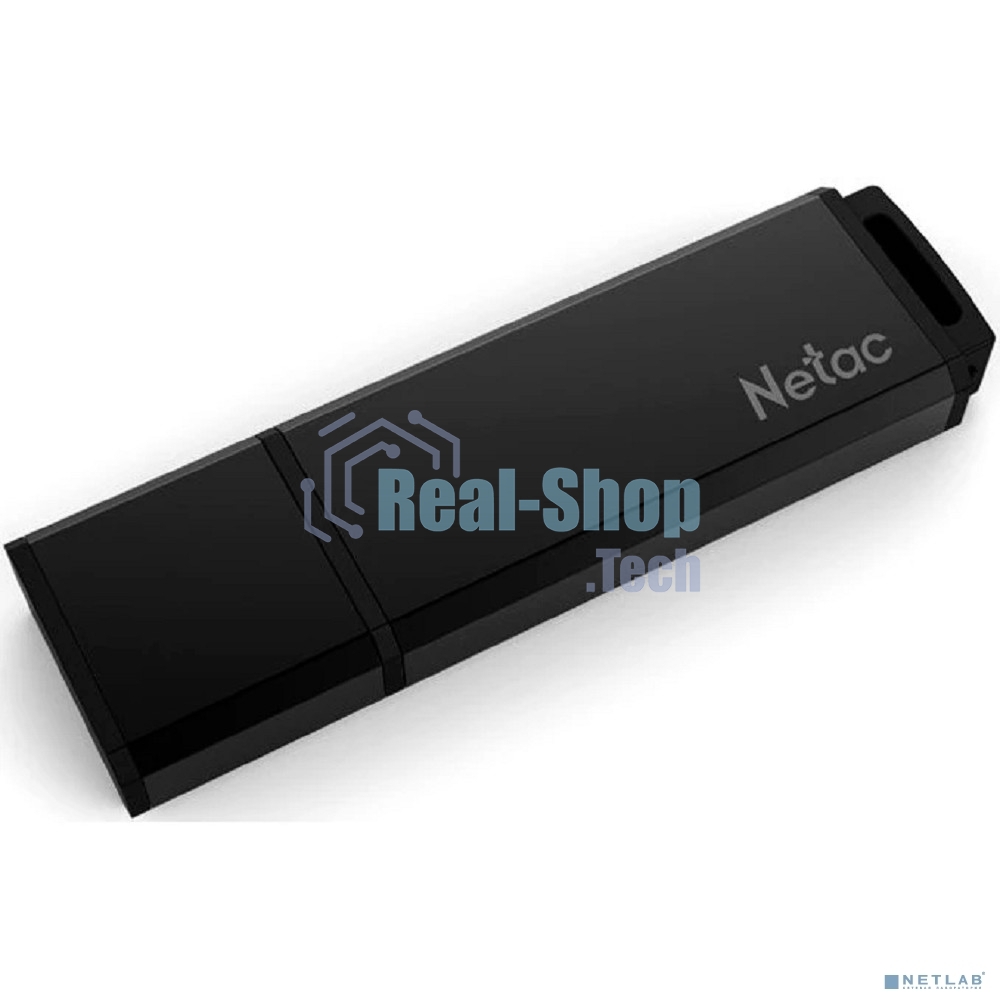 Флешка USB Netac U351 (NT03U351N-064G-32BK), 64Gb, USB 3.0, R/W 110/45, черный