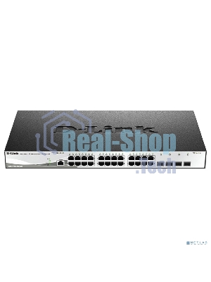 Коммутатор D-Link DGS-1210-28X/ME/C1A 24x1Гбит/с 4SFP+ управляемый