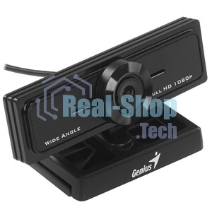 Веб-камера Genius WideCam F100 V2 1920x1080, 30 кадр/с, USB Type-A, микрофон, универсальное крепление