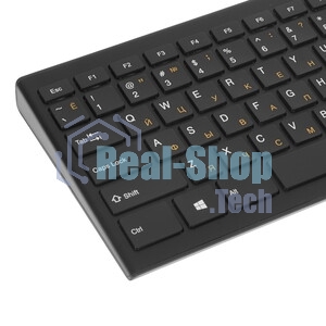 Клавиатура беспроводная Acer OKR010, USB, Радиоканал, черный