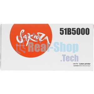 Картридж Sakura 51B5000 для Lexmark, черный, 2500 к.