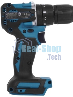 Дрель-шуруповерт Makita DHP487Z, 18 В, 0 Ач, 40 Нм, бесщеточный, ударный