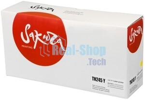 Картридж лазерный Sakura TN245C для Brother HL-3140/3150/3170, DCP-9020, MFC-9140/9330/9340, желтый, 2 200к.