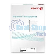 Пленка прозрачная Premium Xerox для ч/б лазерной печати A4, 100гр/м2,100 л. (без подложки и полосы)