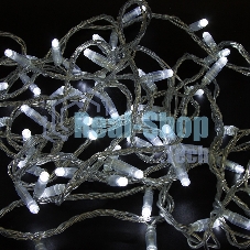 Гирлянда Neon-night Нить 10м, постоянное свечение, прозрачный ПВХ, 230В, белый