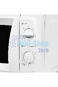 Микроволновая печь Starwind SWM5520 белый, 20 л, 700 Вт, переключатели - поворотный механизм