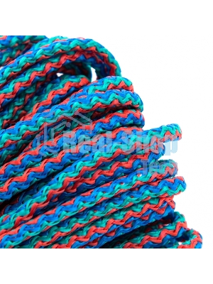 Шнур бельевой HomePalisad полипропиленовый с сердечником, 5 мм L 20 м, цветной