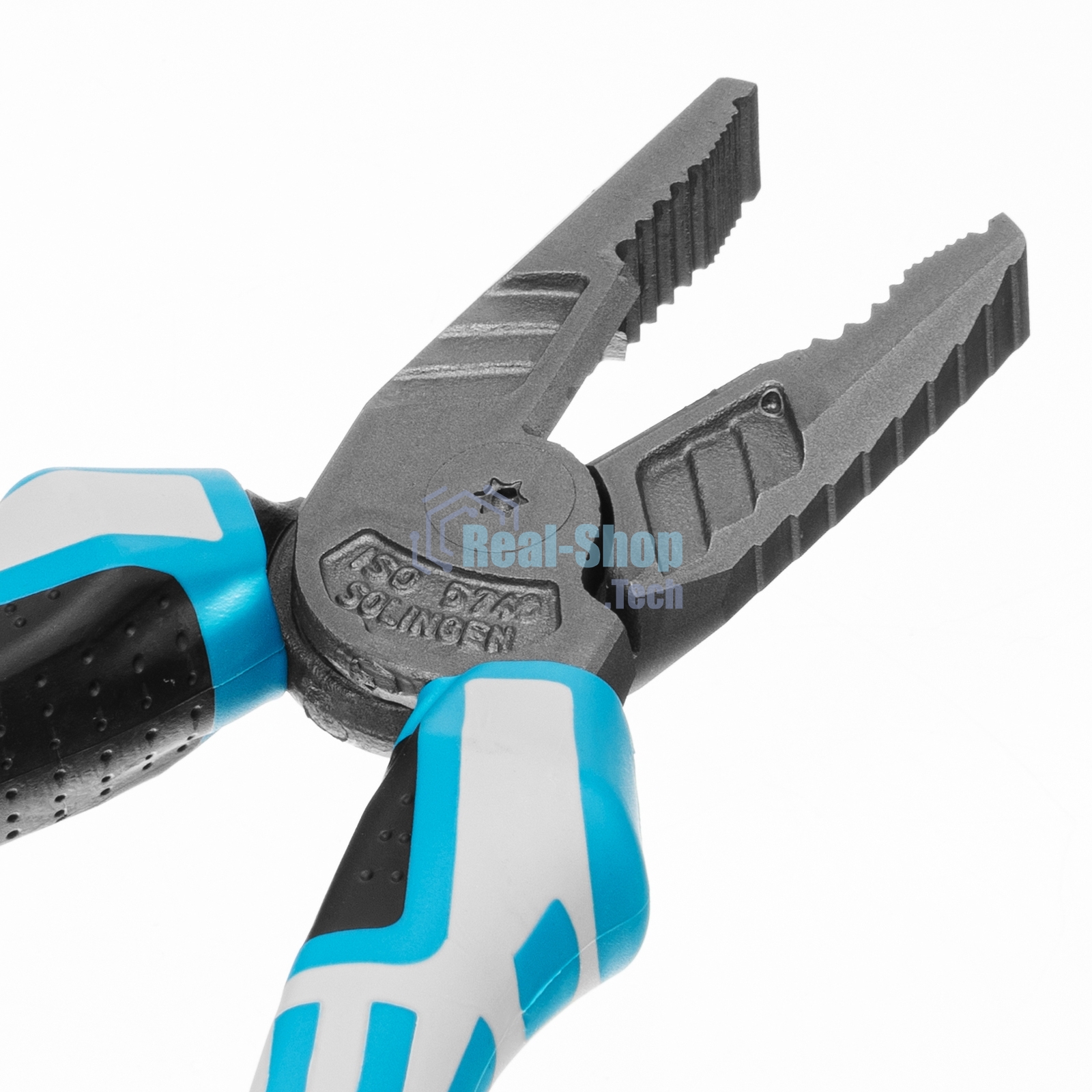 Плоскогубцы Gross 16973 комбинированные 180 мм трехкомпонентные рукоятки