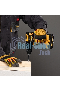 Дрель-шуруповерт аккумуляторная Denzel BLDL-IB-18-02, 18В, 2 АКБ, Кейс