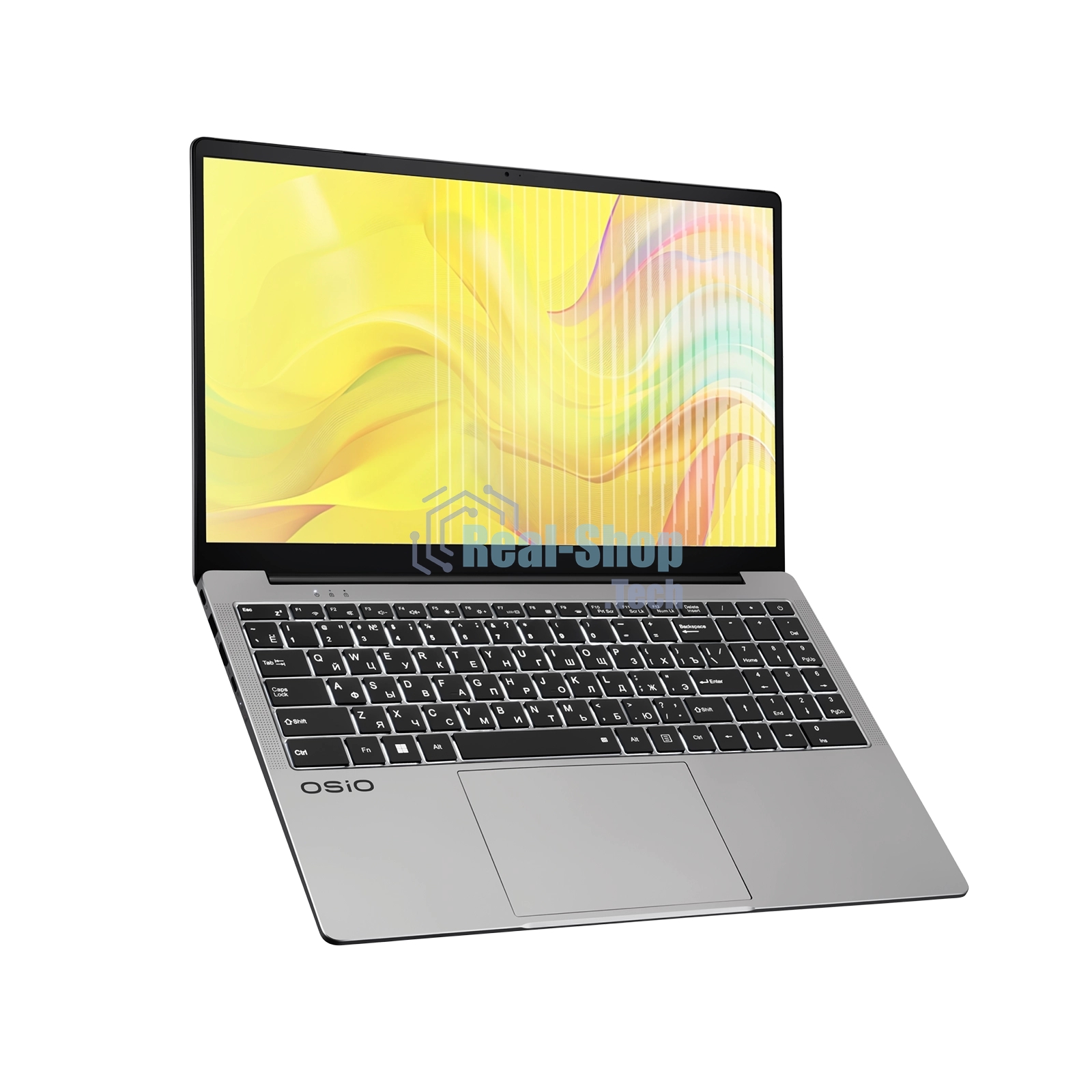 Ноутбук Osio FocusLine F150a-017 серый Ryzen 7 5700U 16Gb SSD 1Tb 16.1