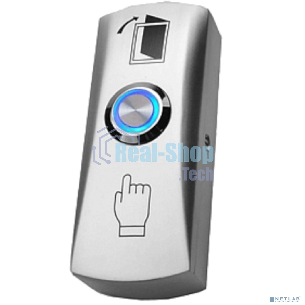 Кнопка выхода Tantos TS-CLICK (00-00201419) серебристый подсветка