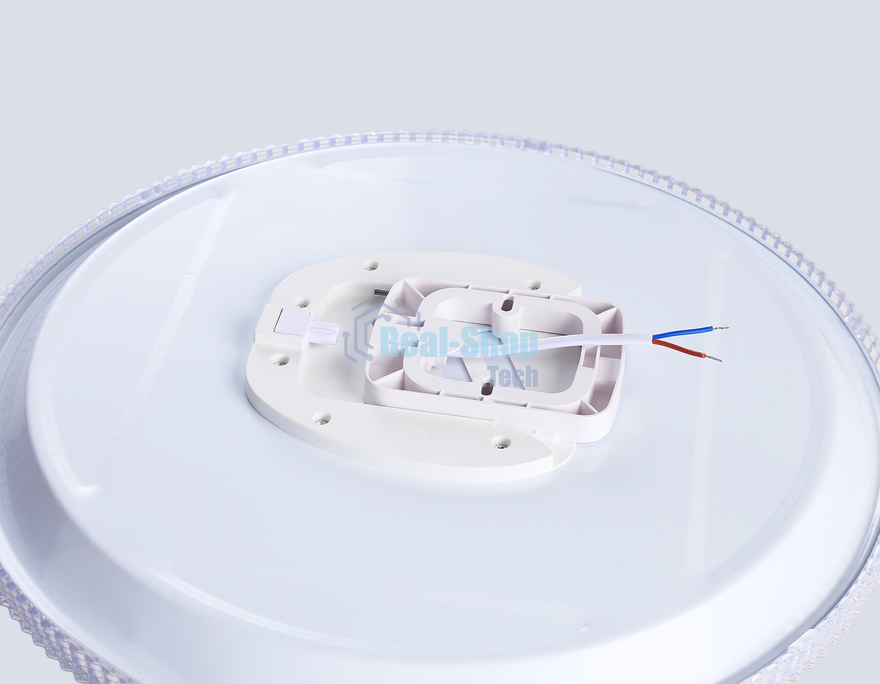 Потолочный светодиодный светильник Ambrella light FZ1701 WH белый IP20 20W 4200K 260*50 (Без ПДУ)