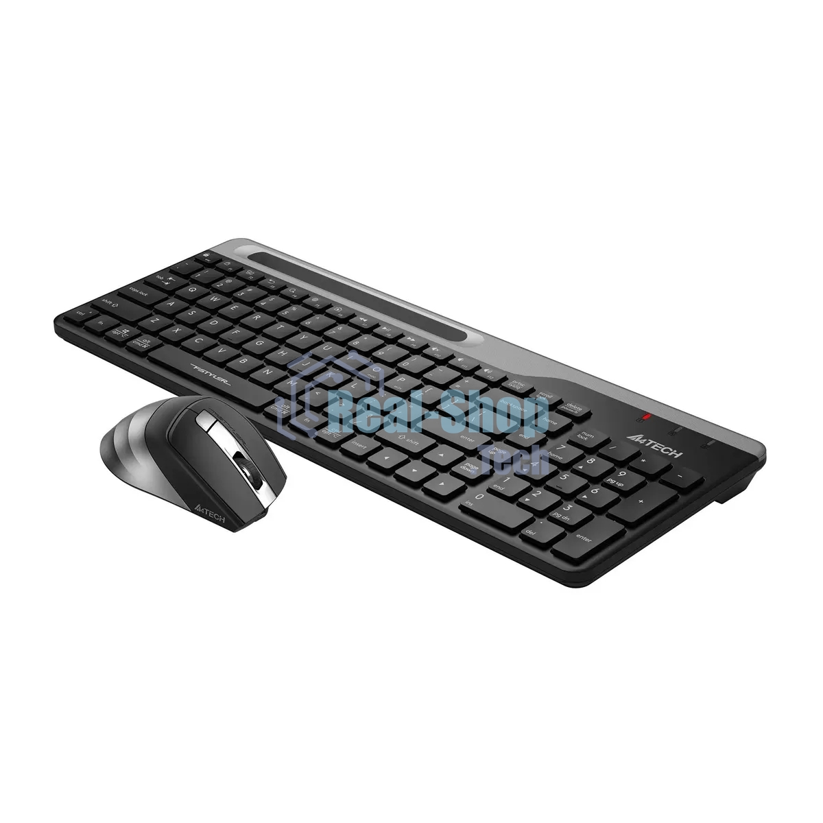 Комплект клавиатура+мышь A4Tech FStyler FB2535C беспроводной, USB + Bluetooth, 2000 DPI, черный