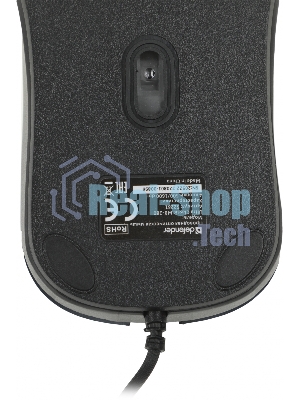 Мышь проводная Defender Ultra Classic MB-280 черный, 1200 dpi, USB, кнопки - 4